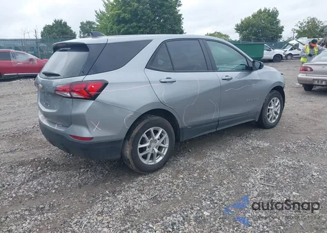 2024 Chevrolet Equinox Fwd Ls из США, поврежденный, VIN 3GNAXHEG4RL199498